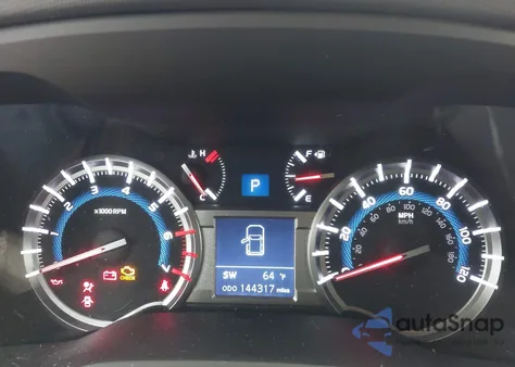 2017 Toyota 4Runner Sr5 Premium z USA, uszkodzony, nr VIN JTEBU5JR0H5458302